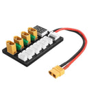 4CH Parallel Charging Board XT60 Banana Plug Connector for ISDT D2 Q6 SC-60