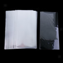 50PCS Paper Money Collection Bag Banknote Storage Holder Protection 19x9cm
