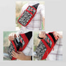 Ipega Pg-9183 Camouflage Crossbody Storage Bag Travel Carrying Bag Protecti Y4K8