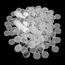 200pcs Round Coin  Clear Case Box for Suppliers