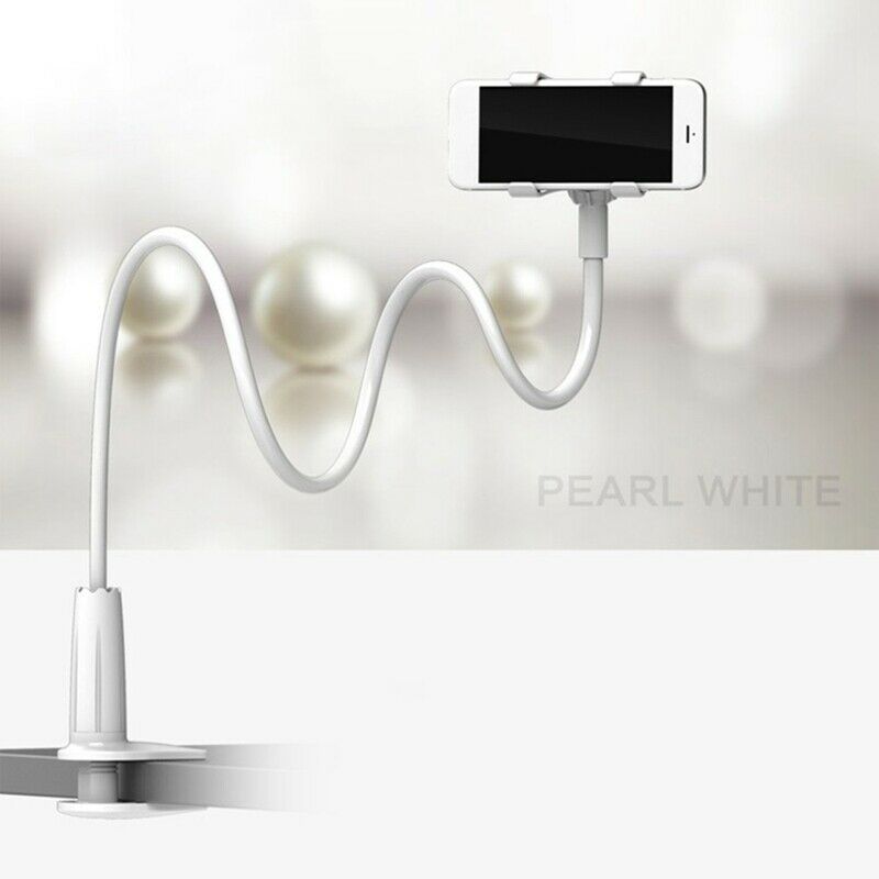 360 Rotating Flexible Long Arms Mobile Phone Holder Desktop Bed Lazy Bracke W9T2