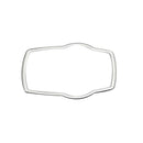 Stainless Steel Interior Refit Multimedia Buttons Cover Car Accessories For BMW