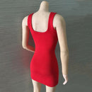 Pack of 2 Sexy Package Hip Dress for 12'' Large Bust Female Body 1:6 Scale