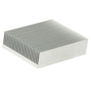 Aluminum  Sink 100mmx80mmx26.9mm Radiator Driver Cooler Heatsink White