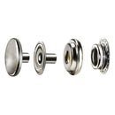 100pcs 15MM Stainless Steel Fastener Snap Press Stud Button Marine Boat Canvas
