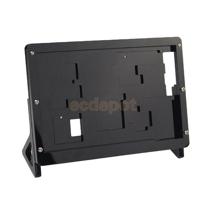 Acrylic 7 Inch LCD Display Touch Screen Case Bracket For Raspberry Pi Black