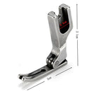 5X(Simple steel Sewing Machine Presser Foot Narrow Zipper Presser Foot for Y9G9)