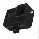 Silicone Case Protective Cover Shell for Gopro Hero 8 Black Camera (Black) A