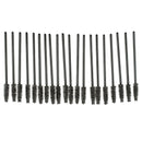 20 pcs Mascara Wands Brush for Eyelash Extensions Applicator Black