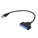 USB 3.0 To SATA 22 Pin SSD 2.5 Inch Hard Disk Drive Adapter Cable US Top!