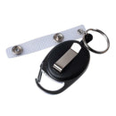 Retractable Key Chain Belt Recoil Key Ring Cord Wire Ring Pull-
