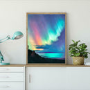 5D DIY Full Drill Diamond Painting Aurora Scenery Embroidery Work (03)