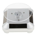 2pcs Solar Powered Rotary Display Stand Lights Low Power Consumption