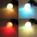 New E27 3W Colorful RGB 2835 Ceiling Lamp Light Bulb + Remote Controller