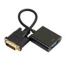 1080p DVI-D 24+1 Pin Male to VGA 15Pin Female Cable Converter Bes Adapter A P3Y3