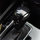 Carbon Fiber Car Gear Shift Knob Control Panel Gear Head Frame Cover Trim S I2A7