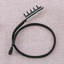Host Case PC Cooler Cooling Fan Power Cable 1 Female to 5 Male 4Pin Socket A