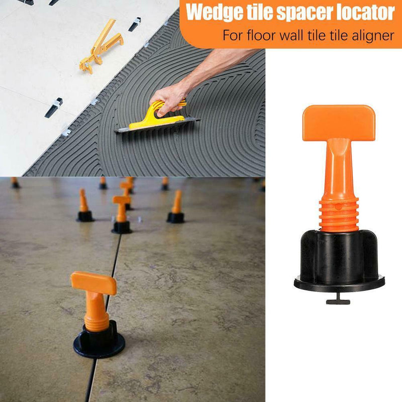 50pcs/set Level Wedges Tile Spacers for Flooring Wall Tile Leveling System