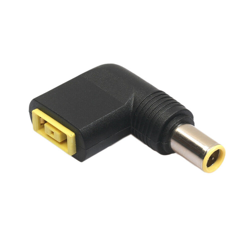Square Female to 7.9x5.5mm Male DC Power Plug Connector for Lenovo Laptop