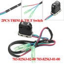 Qty2 703-82563-02-00 703-82563-01-00 TRIM & TILT Switch for Yamaha Outboard