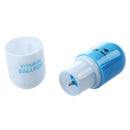 Pens Boli Mini Micro Blue Ink Extensible Design Capsule Portable S5X9