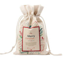 Canvas Christmas Santa Sack Gift for Kids 2 Piece A Lot Bag for Storage Use