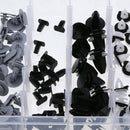 123pcs Wheel Arch Trim Clips Side Door Clips For BMW MINI COOPER R50 R52 R53 R56