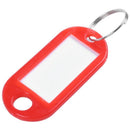 Keychain / Luggage Tag with Label Window, Kit of 6