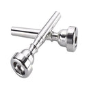 4pcs Professional 3/5/7C Trumpet Replacement Mouthpiece Mute Silencer Set A