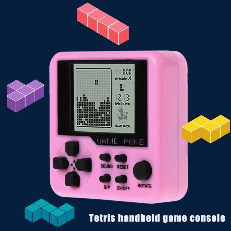 New Hand Held Educational Tetris Game Electronic Toys Brick Game Machine