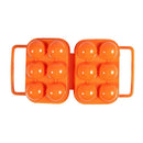 Portable Eggs Holder / Plastic Egg Box for Camping and Picnic (Random Color)T4C6