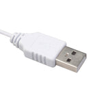 10 Packs Power Cord USB to DC 3.5 Mm Jack Cable White for