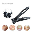 Nail Clipper Set Thick Toenail & Fingernail Cutter With Wide Jaw Opening St