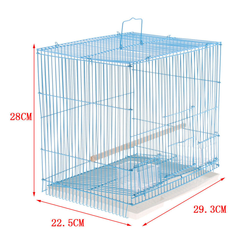 Pet Bird Cage With Stand Stick For Small Animals Parrot
