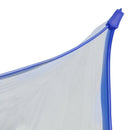 20 pieces Transparent Blue Plastic Bag with a Zipper Slide Holder A4 Paper  O4C8