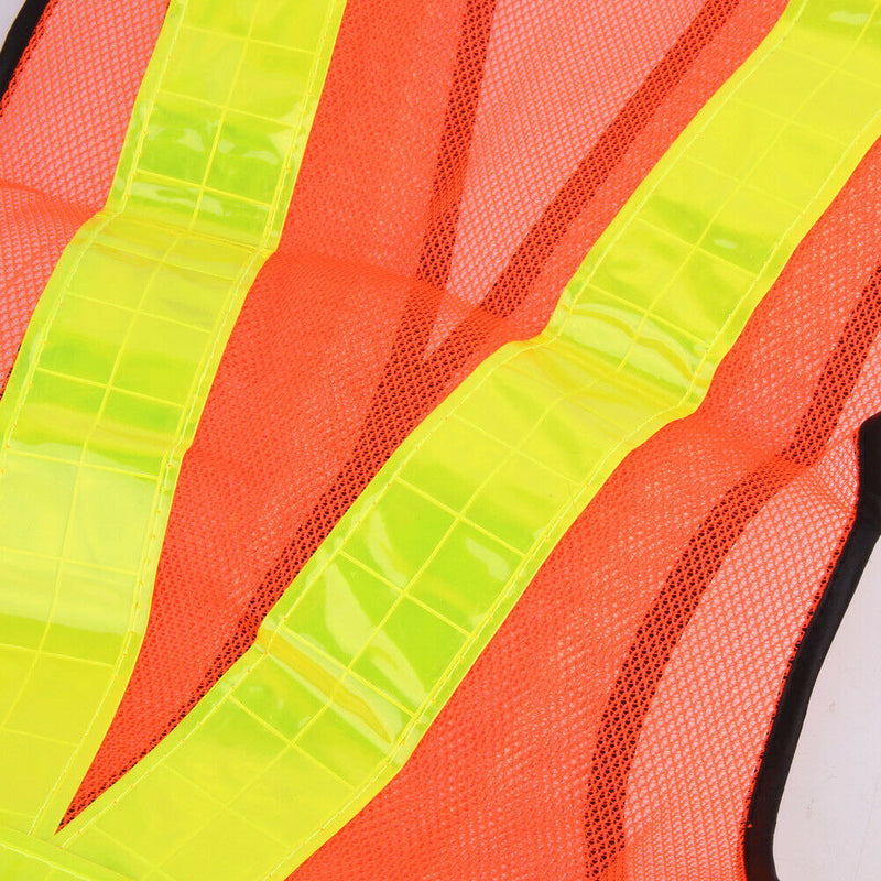 Multi Adjustable Outdoor Safety Visibility Reflective Vest Gear Stripes