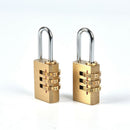 Solid Brass Lock Digit Combination Password Code for Gym Outdoor Locker Case  BX