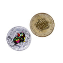 2pcs the Chinese zodiac pig anniversary coins commemorative coins tourism art M&