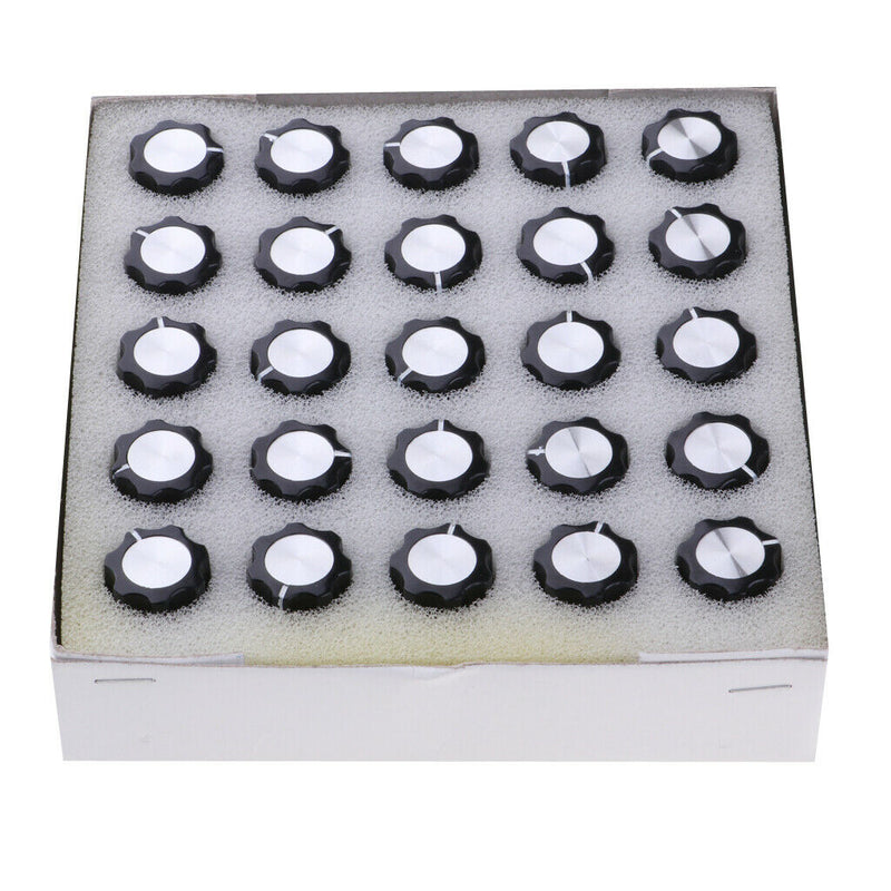 50 Pieces Potentiometer Top Rotary Contol Knobs Caps