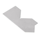 Stainless Steel Angle Gage 18pcs/set Inspection Gauge Template Machinist Tools