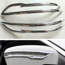 2Pcs Chrome Rear View Cover For Qashqai J11 Accessory Side Mirror Trims S