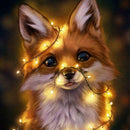4 Pack Wolf Cat DIY 5D Diamond Painting Kits Full Drill Cross Stitch Home Decor