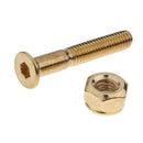 Skateboard Hardware Set Carbon Steel Mounting Screws Nuts Set Skateboarding