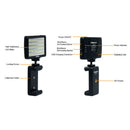Commlite LED Video Light CM-L50II Dimmable 50 LED Ultra High Power Panel vi