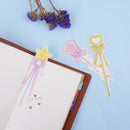 30 pcs/pack Girl's Magic Wand Bookmark Paper Cartoon Bookmark