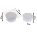 18pcs Tattoo Dip Cap Cup Dipping Dipcap Clean Blend Dry Needle Permanent Makeu-