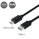 Micro USB Type C Male To Micro B Male 5Pin Sync OTG Adapter Lead Data Cable