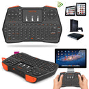 i8 Plus Mini 2.4G Wireless Keyboard Fly Air Mouse Touchpad for TV PS Englis