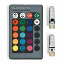 T10 5050 Remote Control Car Led Bulb 6 Smd Multicolor Li 501 Y3E1 Side Bulb B4Y2