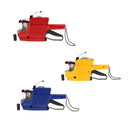 MX-6600 / 10 Digits 2 Lines Price Tag Gun Price Labeler, 6-Currency, Red